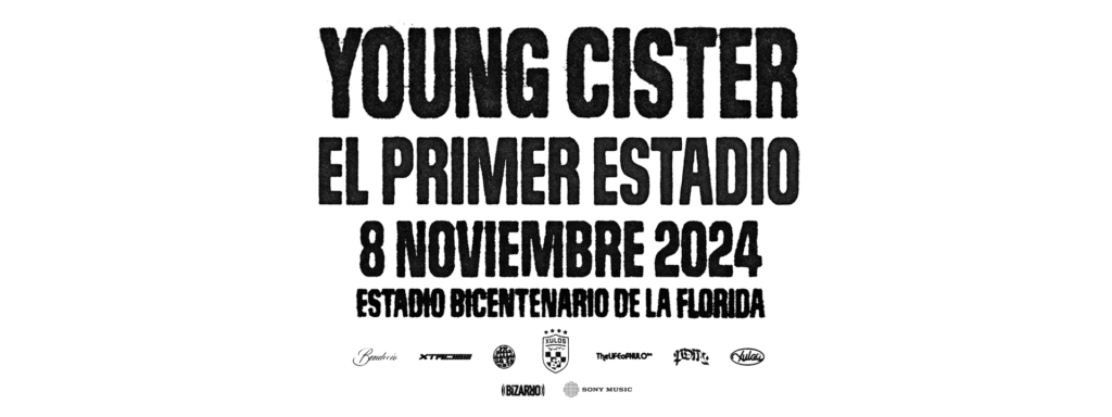 El banner oficial del Primer Estadio de Young Cister.